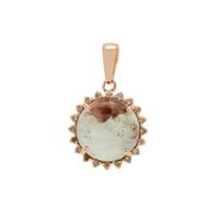 Aquaprase™ Pendant with Champagne Diamond in 9K Rose Gold 4.60cts