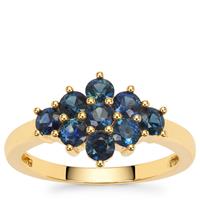 Australian Blue Sapphire Ring in 9K Gold 1.30cts