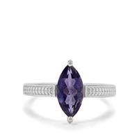Bengal Iolite Ring in Sterling Silver 1.29cts