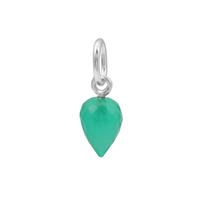 Green Onyx Pendant in Sterling Silver 2.65cts