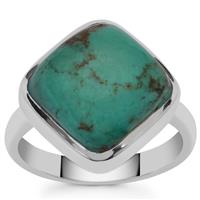 Lhasa Turquoise Ring in Sterling Silver 6cts