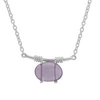 Amethyst Necklace in Sterling Silver 6.30cts