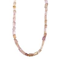 Ametrine Nugget Necklace in Sterling Silver 95cts