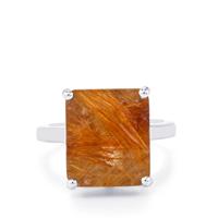 Bahia Rutilite Ring in Sterling Silver 10cts