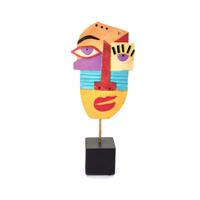 Resin Art Rosie Abstract Face - Household Decoration