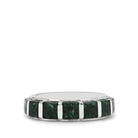 Malachite Ring in Sterling Silver 4.10cts
