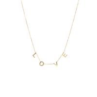 15/17 9K Gold Altro Love Necklace 0.85g