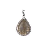 Labradorite Pendant in Sterling Silver 7.98cts