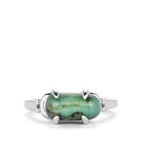 Santa Terezinha Emerald Ring in Sterling Silver 3.90cts