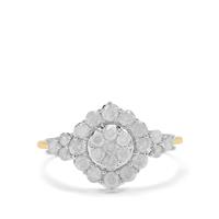 GH Diamonds Ring in 9K Gold 1.06cts
