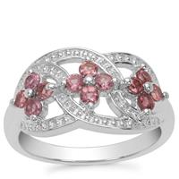 Rajasthan Garnet Ring in Sterling Silver 0.70cts
