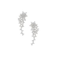 GH Diamond Earrings in 9K Gold 1.02cts