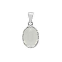 Prasiolite Pendant in Sterling Silver 7.10cts