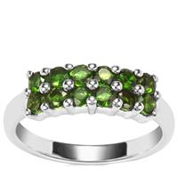 Chrome Diopside Ring in Sterling Silver 0.95ct