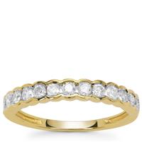 Canadian Diamonds Ring in 9K Gold 0.51ct