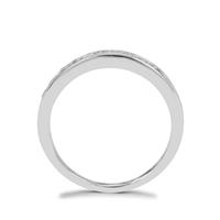 White Zircon Ring in Sterling Silver 0.55ct