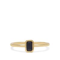 Blue Sapphire Ring in 9K Gold 0.45ct - September Birthstone