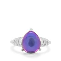 Purple Moonstone Ring in Sterling Silver 4.75cts