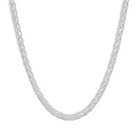 18" Sterling Silver Tempo Foxtail Chain 4.14g