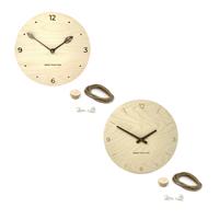 Wooden Wall Clock with Twine Hanger - Choice of Style