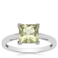 Csarite® Ring in 9K White Gold 2cts