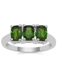 Chrome Diopside Ring in Sterling Silver 1.69cts