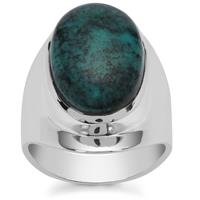 Lhasa Turquoise Ring in Sterling Silver 8cts