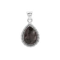 Shungite Pendant in Sterling Silver 8.50cts