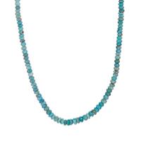 Cochise Turquoise Necklace in Sterling Silver 66.70cts