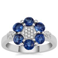 Nilamani Ring with White Zircon in Sterling Silver 2.30cts