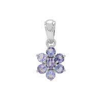 Tanzanite Pendant in Sterling Silver 1.25cts