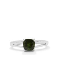 Chrome Diopside Ring in Sterling Silver 1.06cts
