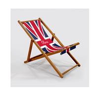British Summertime Personalised Deck Chair - Union Jack Design