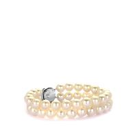 South Sea Cultured Pearl (8-9mm) Bracelet in Sterling Silver