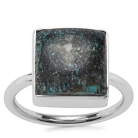 4.31ct Lhasa Turquoise Sterling Silver Aryonna Ring