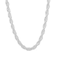 18" Sterling Silver Couture Cordino Chain 2.90g