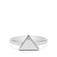 Sterling Silver Triangle Stacker Ring