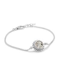 Itinga Petalite Bracelet in Sterling Silver 1cts