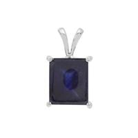 Thai Sapphire Pendant in Sterling Silver 11.70cts (F)