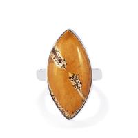Sonora Dendrite Ring in Sterling Silver 12.50cts