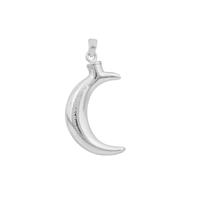 Elegance Love You to The Moon and Back Perfume  Pendant in Sterling Silver