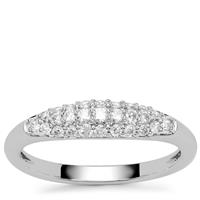 Diamonds Ring in Platinum 950 0.36ct
