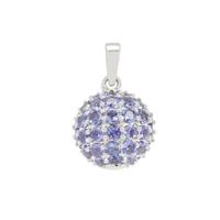 Tanzanite Pendant in Sterling Silver 7.35cts