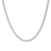 18" Sterling Silver Tempo Foxtail Chain 4.33g