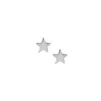 Sterling Silver Star Earrings 1.50g