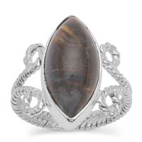 Arizona Pietersite Ring in Sterling Silver 7cts
