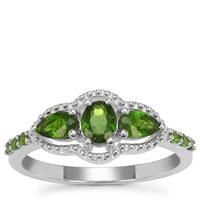 Chrome Diopside Ring in Sterling Silver 0.85ct