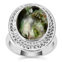 Opal Chalcedony Ring in Sterling Silver 6.50cts