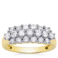 GH Diamonds Ring in 9K Gold 1.05cts