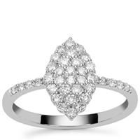 Diamonds Ring in Platinum 950 0.56ct